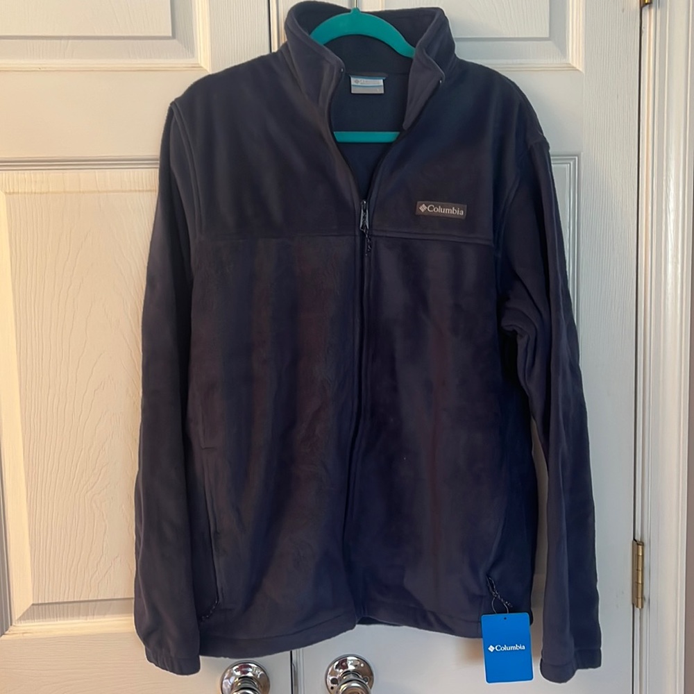 Columbia Navy Fleece Jacket BRAND NEW